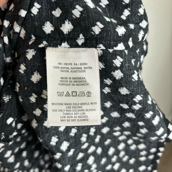 Anthropologie Maeve Lila Ruffle Tiered Flowy Button Down Tunic Shirt Medium - Picture 8 of 13